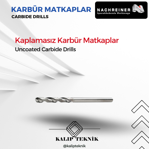 Kaplamasız Mikro Karbür Matkap | E.3601.0 Serisi